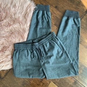 J.Crew Drapey Wool Sweapant In Gray 0